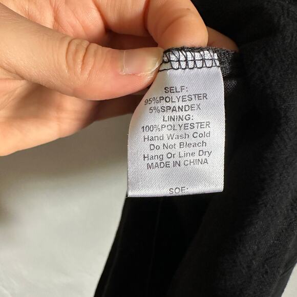 Windsor Black Button Up Linen Midi Dress - Picture 9 of 10